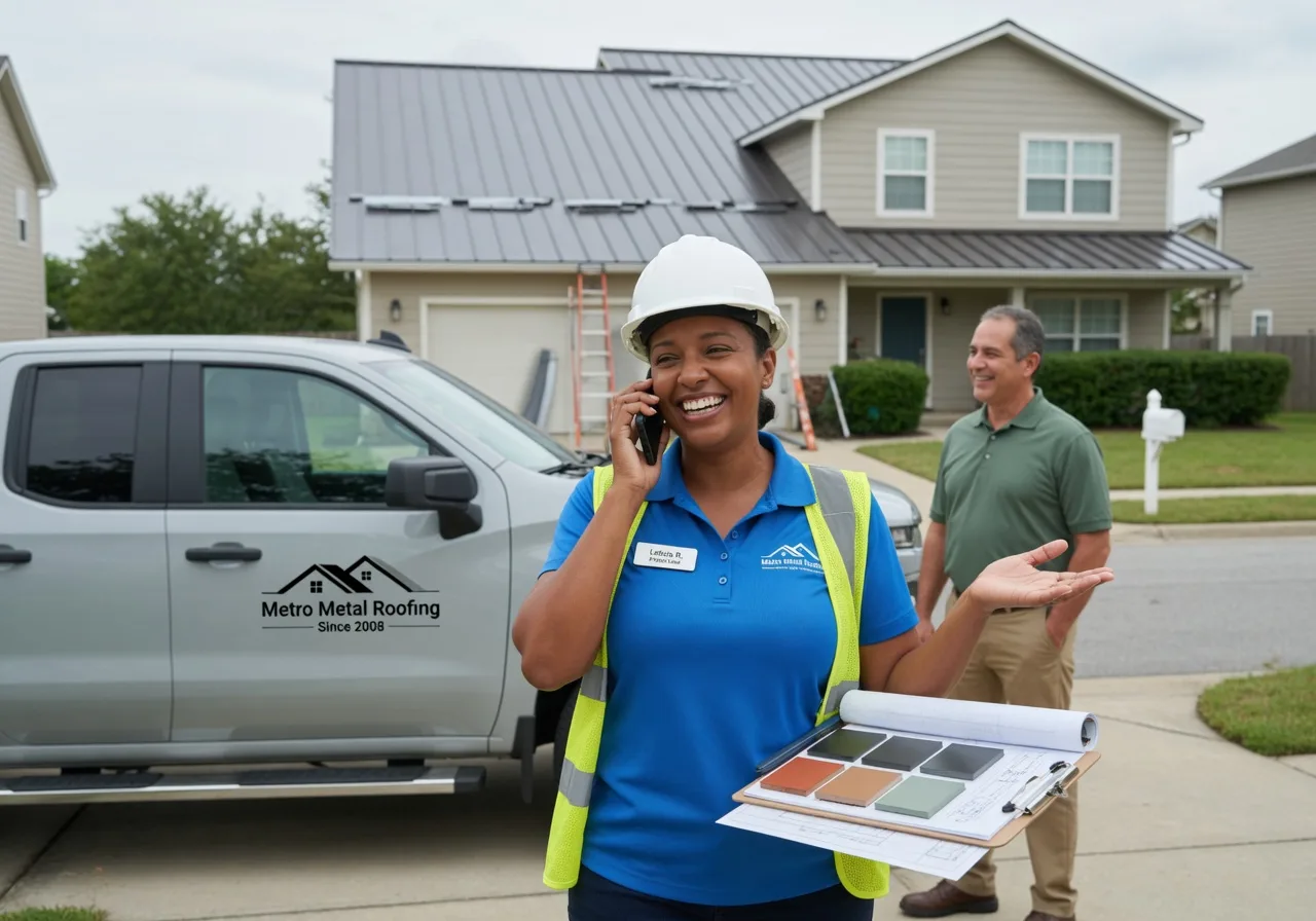 Storm Damage Metal Roof Repair in Wyola, MT